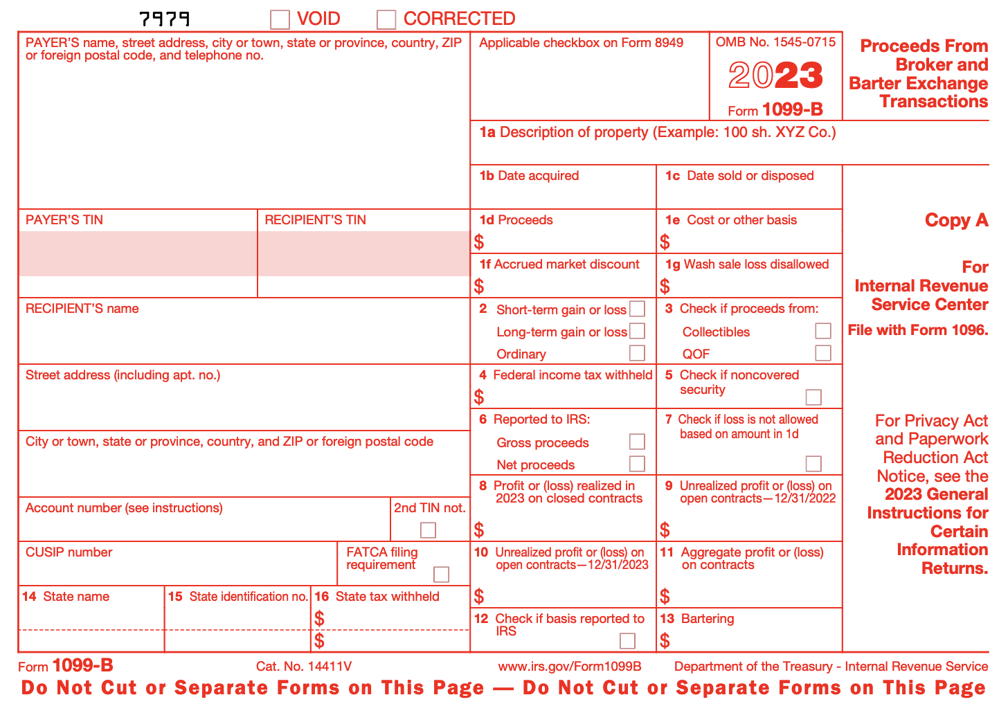 What Crypto Investors Need to Know About Form 1099-DA 1 Form 1099-DA